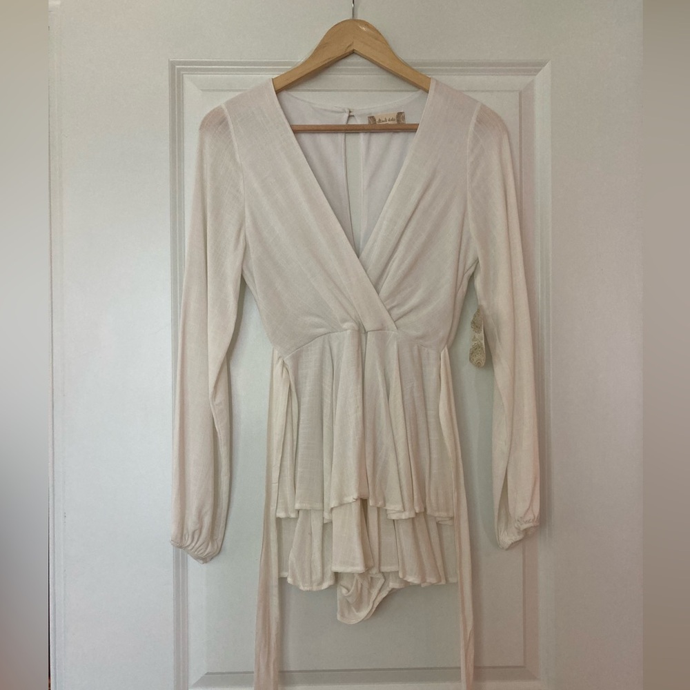 Altar’d State Cross Front Romper